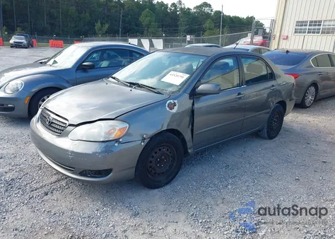2006 Toyota Corolla Le z USA, uszkodzony, nr VIN 2T1BR32E86C639184